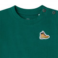 Katoenen T-shirt met logo TIMBERLAND Voor