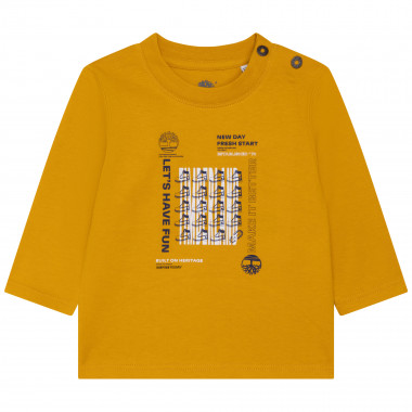Langarm-T-Shirt aus Baumwolle TIMBERLAND Für JUNGE