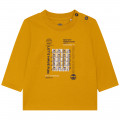 Langarm-T-Shirt aus Baumwolle TIMBERLAND Für JUNGE