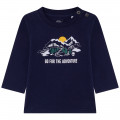Cotton T-shirt with print TIMBERLAND for BOY