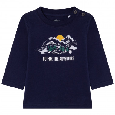 Baumwoll-T-Shirt mit Muster  Für 