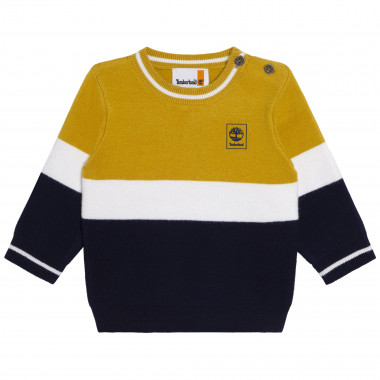 Striped knitted jumper TIMBERLAND for BOY