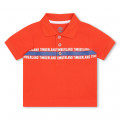 Branded stripes polo shirt TIMBERLAND for BOY
