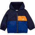 Hooded windcheater with pouch TIMBERLAND for BOY