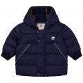 Water-repellent hooded down jacket TIMBERLAND for BOY