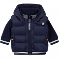 Down jacket with removable vest TIMBERLAND for BOY