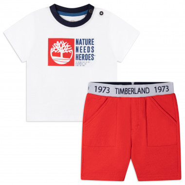 Conjunto camiseta y pantalón TIMBERLAND para NIÑO
