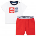 Set aus T-Shirt und Shorts TIMBERLAND Für JUNGE