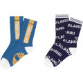 Lot de chaussettes imprimées TIMBERLAND pour GARCON