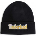Knitted hat with roll-up hem TIMBERLAND for BOY