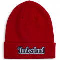 Knitted hat with roll-up hem TIMBERLAND for BOY