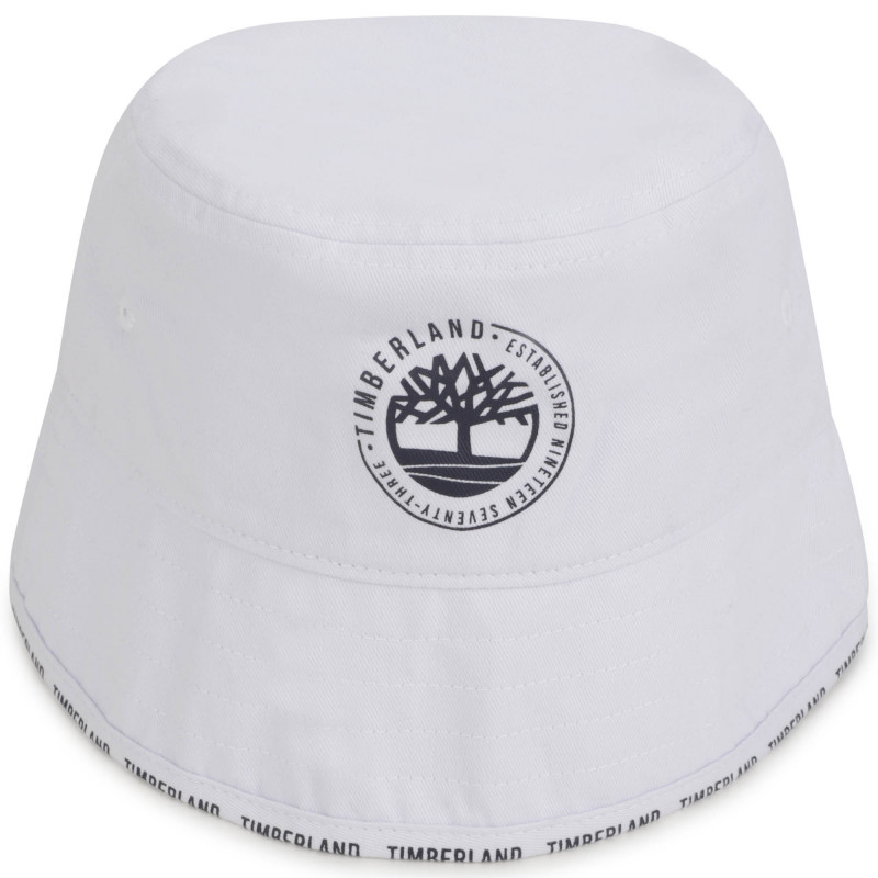 TIMBERLAND Fischerhut aus Baumwolle junge weiss Kids around