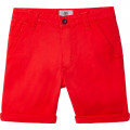 Bermuda extensible en coton TIMBERLAND pour GARCON