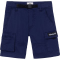 Bermuda regular sergé de coton TIMBERLAND pour GARCON