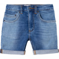 Bermuda chino en jean maille TIMBERLAND pour GARCON
