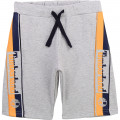 Fleece logo bermuda shorts TIMBERLAND for BOY