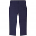 Stretch cotton trousers TIMBERLAND for BOY