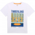 Camiseta manga corta algodón TIMBERLAND para NIÑO
