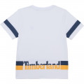T-shirt jersey di cotone bio TIMBERLAND Per RAGAZZO