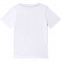 Printed organic cotton T-shirt TIMBERLAND for BOY