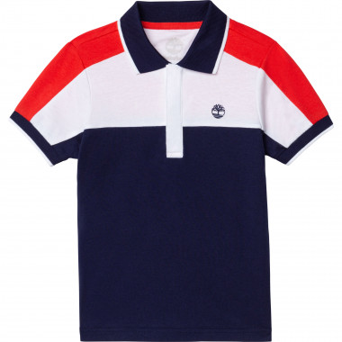 Polo de punto de algodón TIMBERLAND para NIÑO