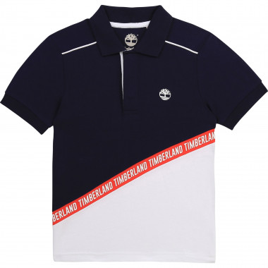 Polo in jersey di cotone bio TIMBERLAND Per RAGAZZO