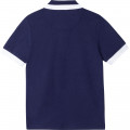 Polo de manga corta y algodón TIMBERLAND para NIÑO