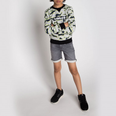 Felpa in misto cotone TIMBERLAND Per RAGAZZO