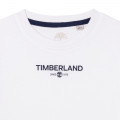 T-shirt van jersey-katoen TIMBERLAND Voor