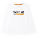 Long-sleeved jersey t-shirt TIMBERLAND for BOY