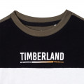 Veelkleurig T-shirt in katoen TIMBERLAND Voor