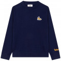 Long-sleeved cotton jumper TIMBERLAND for BOY