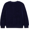 Sweater van twee materialen met zak TIMBERLAND Voor
