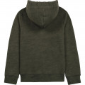 Fleece sweater met capuchon TIMBERLAND Voor