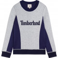 Sweat extensible bicolore TIMBERLAND pour GARCON