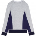 Bi-colour stretch sweatshirt TIMBERLAND for BOY