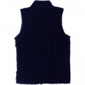 Bi-material sleeveless vest TIMBERLAND for BOY
