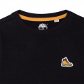 Long-sleeved cotton t-shirt TIMBERLAND for BOY