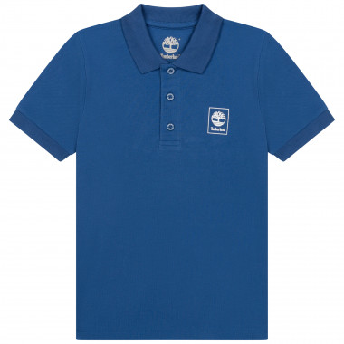 Organic cotton polo shirt TIMBERLAND for BOY