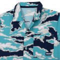 Camicia hawaiana in popeline TIMBERLAND Per RAGAZZO