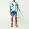 Camicia hawaiana in popeline TIMBERLAND Per RAGAZZO