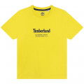 T-shirt with print on front TIMBERLAND for BOY