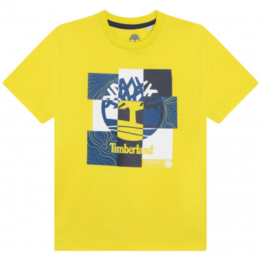 T-shirt droit avec imprimé TIMBERLAND pour GARCON