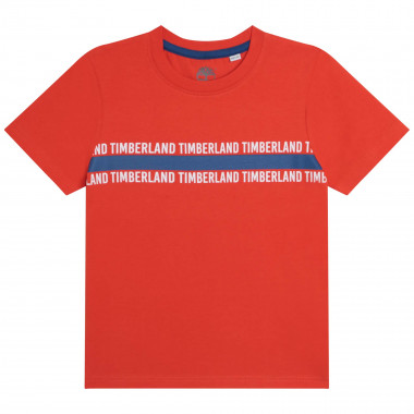 T-shirt con stampa a righe TIMBERLAND Per RAGAZZO