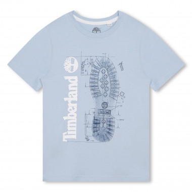 T-shirt met schoenprint TIMBERLAND Voor