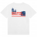 T-SHIRT MANGAS CURTAS TIMBERLAND para RAPAZ