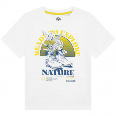 T-shirt with message TIMBERLAND for BOY