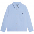 Cotton logo shirt TIMBERLAND for BOY