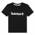 T-shirt with logo print TIMBERLAND for BOY