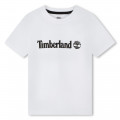 T-shirt with logo print TIMBERLAND for BOY